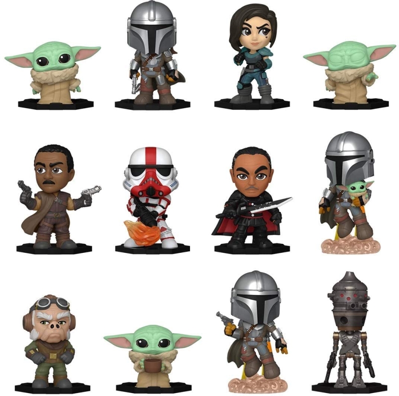 FUNKO ACTION FIGURES FUNKO MYSTERY MINI STAR WARS MANDALORIAN ASST FUNKO ACTION FIGURES FUNKO MYSTERY MINI STAR WARS MANDALORIAN ASST